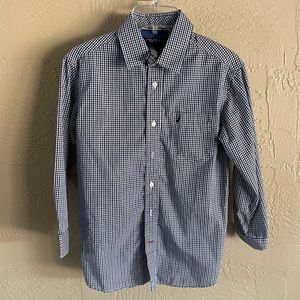 Nautica Boys Size 10 Long Sleeve Dress Shirt